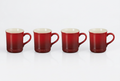 Le Creuset Stoneware Set of 4 Seattle Mugs 400ml