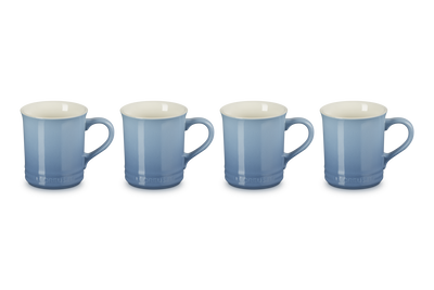 Le Creuset Stoneware Set of 4 Seattle Mugs 400ml
