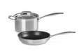 3-ply Stainless Steel 2-piece Set