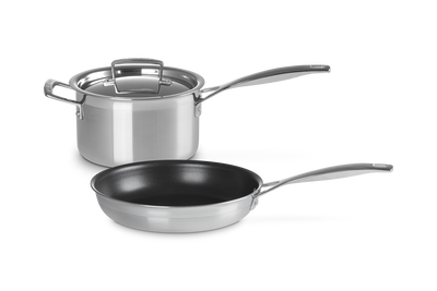 3-ply Stainless Steel 2-piece Set