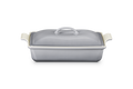 Stoneware Heritage Rectangular Dish with Lid