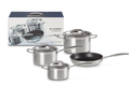 3-ply Stainless Steel 4-piece Cookware Set