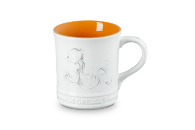Le Creuset Stoneware Seattle Mug Virgo 400ml White