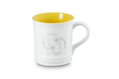 Le Creuset Stoneware Seattle Mug Gemini 400ml White