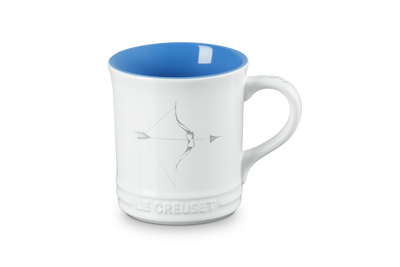 Le Creuset Stoneware Seattle Mug Aquarius 400ml White