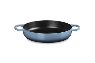 Light blue everyday pan with two side handles