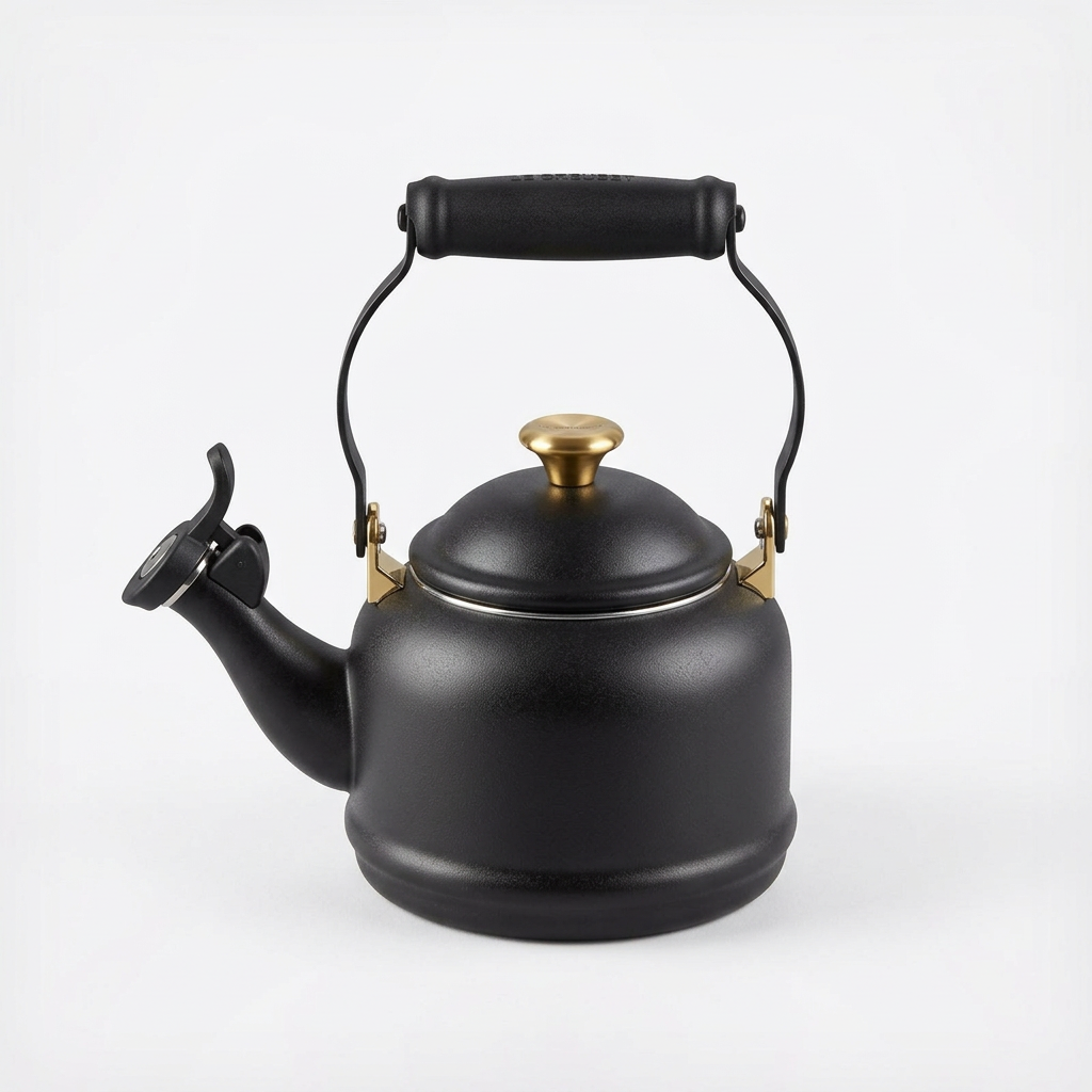 Le Creuset Whistling Teakettle with Gold Knob 1.6L